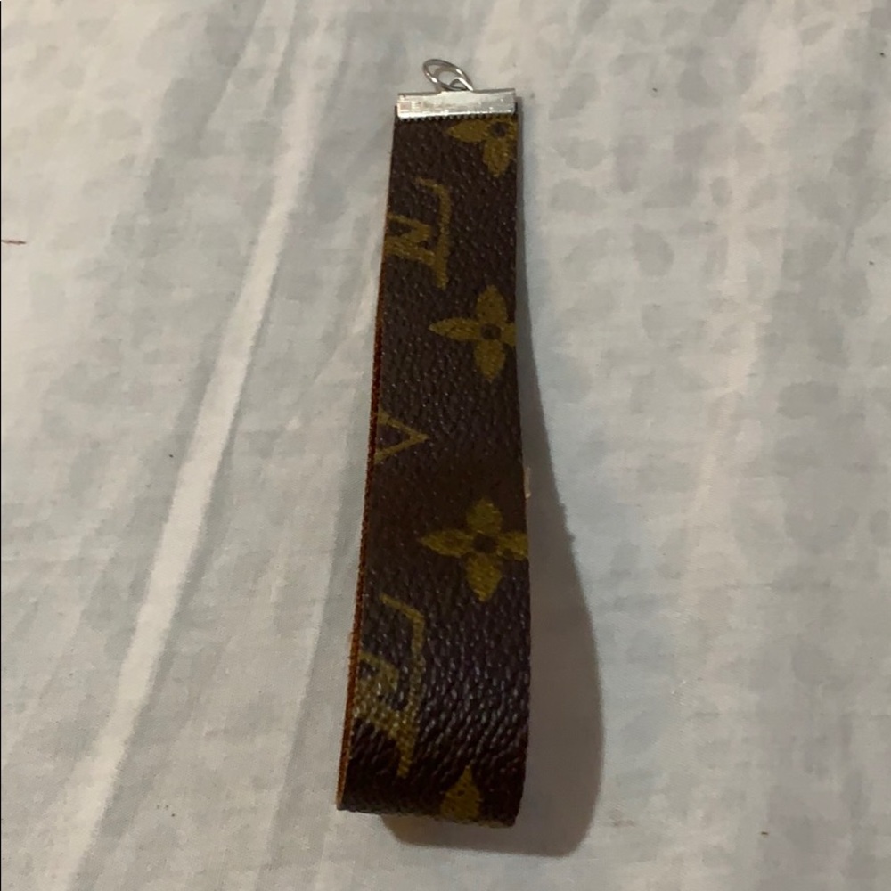 Authentic handmade Louis Vuitton key fob
